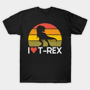 I Love T-Rex T-Shirt